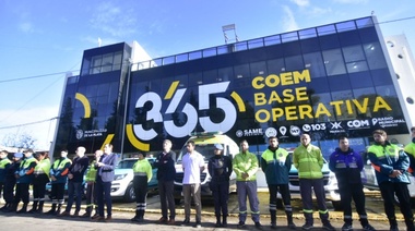 Garro presentó el nuevo Comité Operativo de Emergencias Municipal