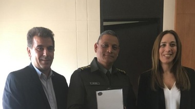 Vidal se reunió con el director de la división de antinarcóticos de Colombia