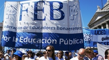 Los docentes bonaerenses reclaman la devolución de los descuentos por los días de paro