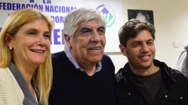 El Frente Sindical de Moyano mostró su apoyo a la formula Kicillof-Magario