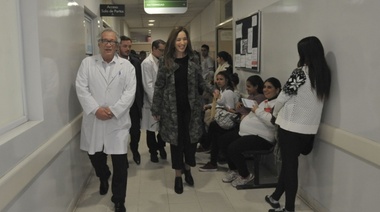 Vidal visitó cuatro centros de Salud en Ezeiza