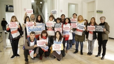 Suteba reclamó el pago de sueldos atrasados