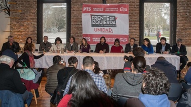 El Frente de Izquierda presentó sus candidatos para la provincia de Buenos Aires