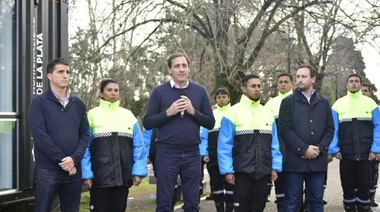 Garro anunció la instalación de 11 nuevos puestos de prevención en Plazas y accesos a la ciudad