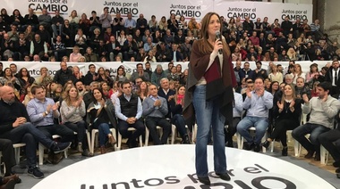 Vidal afirmó que el peronismo dejó a la provincia "en abandono"