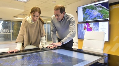 Garro y Vidal recorrieron las modernas instalaciones del Comité de Emergencias de La Plata