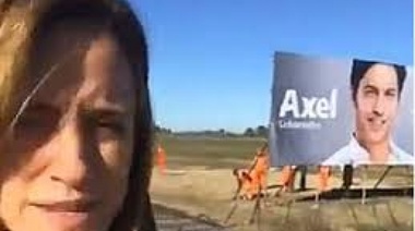 Denuncian que Vidal ordenó quitar los carteles de Kicillof y Tolosa Paz de la Autopista
