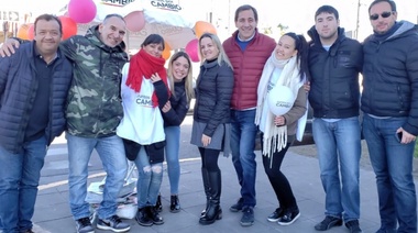 Garro y Píparo encabezaron un nuevo timbreo en San Carlos