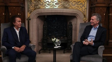 Macri recibió al "Puma" Rodríguez en la Casa Rosada