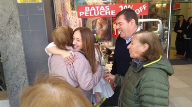 Vidal visitó Mar del Plata para reforzar la candidatura de Montenegro