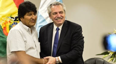Alberto Fernández se reunió con Evo Morales en Bolivia
