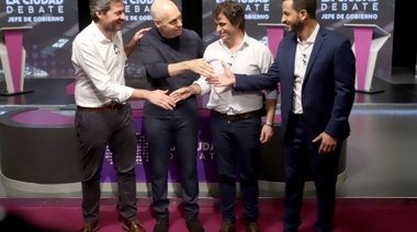 Casi sin cruces, Larreta, Lammens, Tombolini y Solano se midieron en un debate