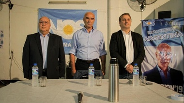 El candidato a gobernador del Frente NOS pide votar a Macri en vez de a Gómez Centurión