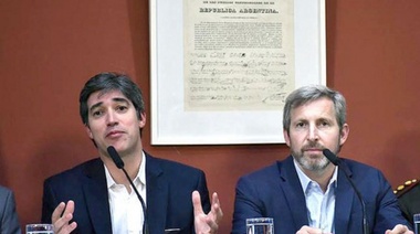Frigerio y Pérez dan una conferencia de prensa por el escrutinio definitivo