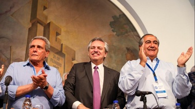 Alberto Fernández: "El movimiento obrero es parte del gobierno que empieza el 10 de diciembre"