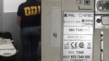 Recuperaron el ecógrafo robado del Hospital de Niños