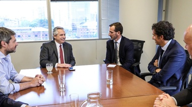 Alberto Fernández invitó al grupo Carrefour a sumarse al Plan contra el Hambre