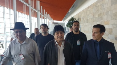 Evo Morales llegó a la Argentina y se quedará como refugiado político