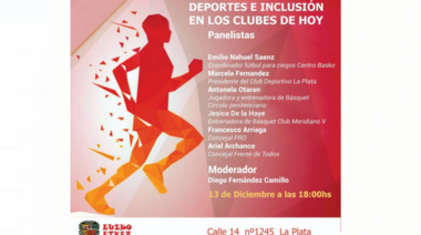 Realizan una charla sobre Deporte e Inclusión en los Clubes