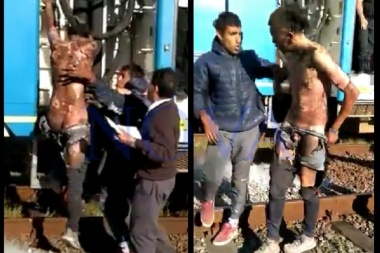 Murió el joven del tren Roca