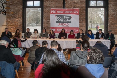 El Frente de Izquierda presentó sus candidatos para la provincia de Buenos Aires