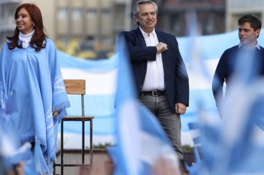 En medio del boom de las tijeras, Alberto Fernández pidió votar la "boleta completa"