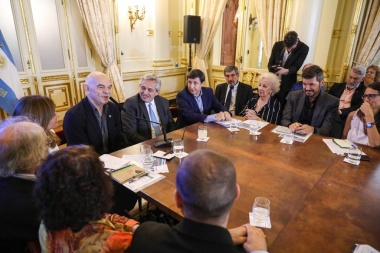 Alberto Fernández encabezó la primera reunión del Consejo Federal contra el Hambre