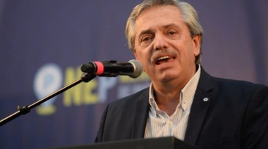 El Presidente Alberto Fernández inaugura su primer complejo habitacional