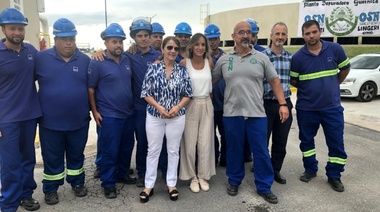 Malena Galmarini firmó convenio con Blanca Cantero para reactivar obras en Presidente Perón