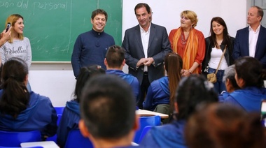 Kicillof inaugura la primera escuela de la UBA en la Provincia