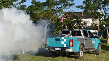 Dengue: Avanzan las tareas de fumigación en distintas zonas de la ciudad