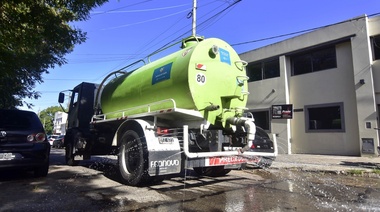 Coronavirus: Realizan tareas de desinfección en la vía pública