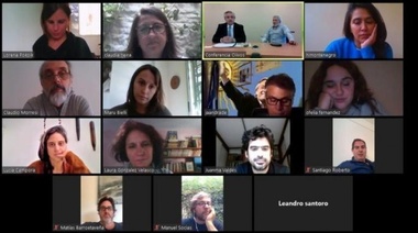 Alberto Fernández se reunió por teleconferencia con legisladores porteños del Frente de Todos