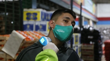 Montaron un operativo en el Mercado Regional en busca de casos sospechosos de Covid-19
