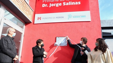 Kicillof inauguró un centro de atención primaria en Morón