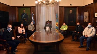 Garro recibió a presidentes de entidades médicas