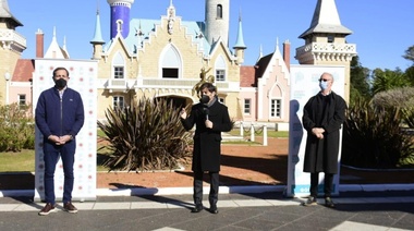 Kicillof y Garro recorrieron el Centro de Atención Intermedia de la República de los Niños