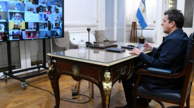 Sergio Massa: "La moratoria es una herramienta para volver a crecer"