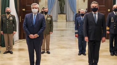 Alberto anunció una recomposición salarial para las Fuerzas Armadas