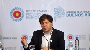 Kicillof presenta un plan para reactivar la producción de la Provincia