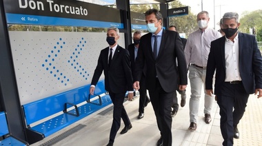 Tigre inauguró la renovada estación Don Torcuato del Belgrano Norte