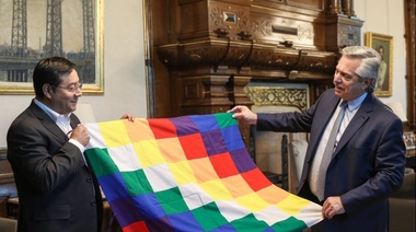 Alberto felicitó a Arce: "Es un acto de justicia ante la agresión que sufrió el pueblo boliviano"