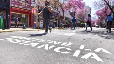 El domingo vuelven a peatonalizar corredores platenses