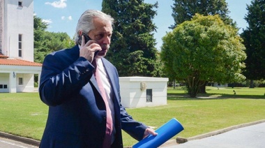 Fernández aislado en la Quinta de Olivos