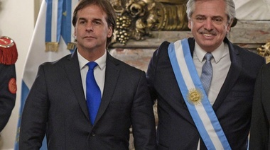 Alberto Fernández se reune con el presidente de Uruguay
