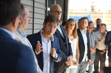 Kicillof saltó la grieta e inauguró un centro de salud de la gestión anterior