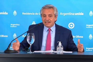 Alberto Fernández anunció la extensión de la cuarentena hasta que termine Semana Santa