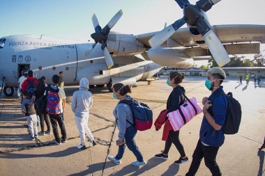 Arribarán al país más de 2900 argentinos varados en el exterior