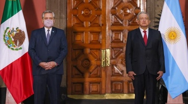 Fernández se reunió con el presidente de México, Manuel López Obrador