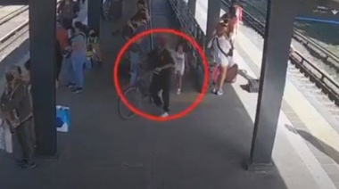 Apareció un video que muestra a Maia con su secuestrador